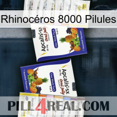 Rhinocéros 8000 Pilules 12